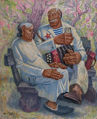 [Большой формат] Шибанов Евгений Николаевич, Почетный Академик РАХ, Заслуженный художник Европы 