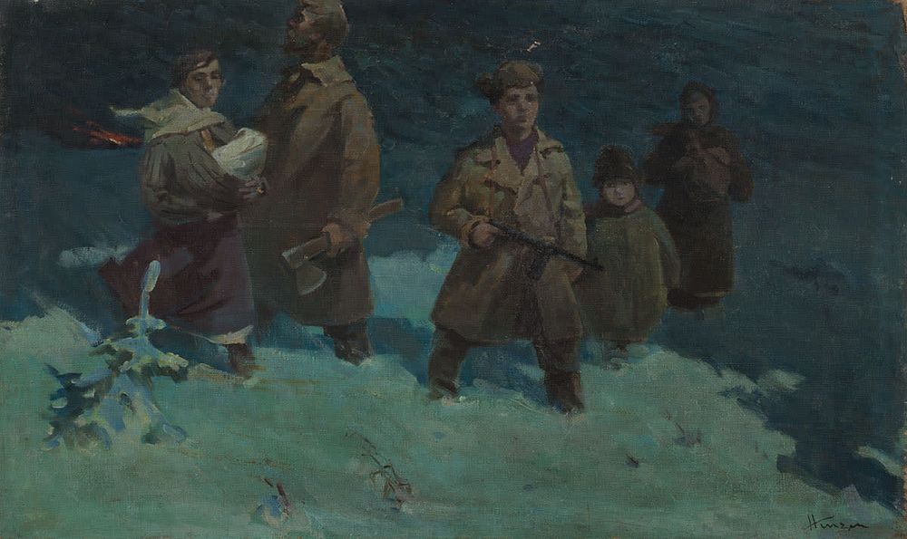 [Большой формат] Кизенко Нестор Митрофанович (1926 —2007), Член Союза народных мастеров Украины 