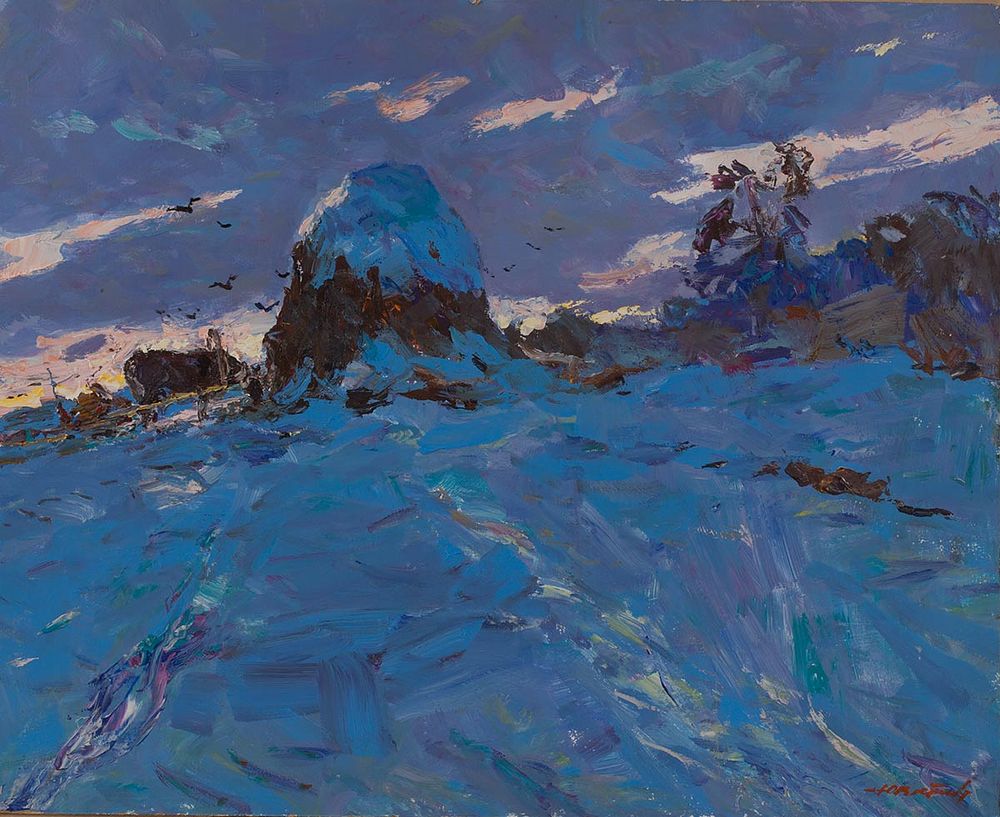 [Большой формат] Винтаев Юрий Николаевич, Заслуженный деятель искусств Украины, "Морозный 