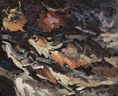 Агеев Иван Иванович "Натюрморт с рыбой" 50х60 см, 2011 г. Холст, масло. Оформлена в раму. Иван 