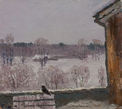 Гурин, Василий Иванович (1939-2018), Народный художник УССР, Академик УАХ, "Зима", 2008 г. 