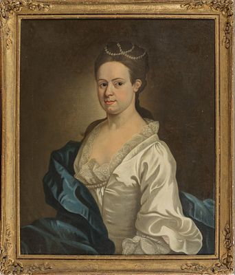 XVIII в. Дж. Синглтон Копли ( Singleton Copley), последователь. &laquo;Портрет элегантной дамы в 