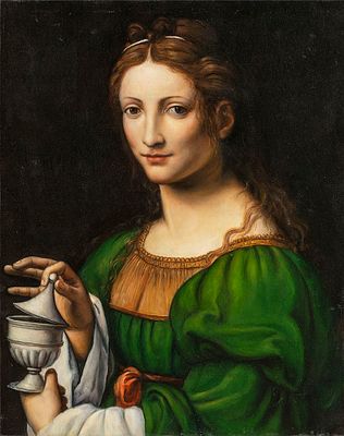 Луини, Бернардино, Святая Мария Магдалина. Копия музейного уровня.
Размер оригинала 59х49см. 