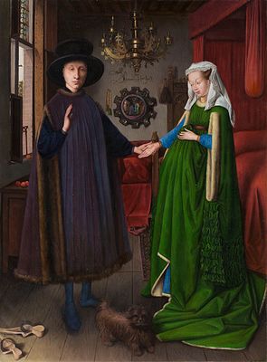 Эйк, Ян ван. Портрет четы Арнольфини. Копия музейного уровня. 
Размер оригинала 82х60см. Размер 