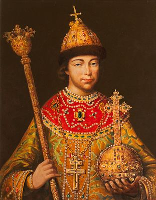 Вагин Александр "Портрет Михаила Романова (I)" 2012 г., 90х70 см, холст, масло.