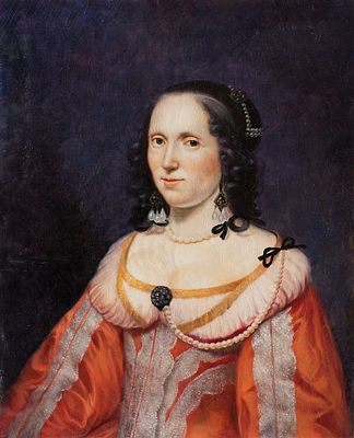 Гельст, Бартоломеус ван дер, 	"Портрет	 женщины, 1649. Эрмитаж, Санкт-Петербург, Россия 