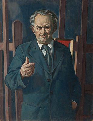 Власов Владимир Григорьевич (1927-1999), Заслуженный художник УССР, &laquo;Портрет н.х. СССР 