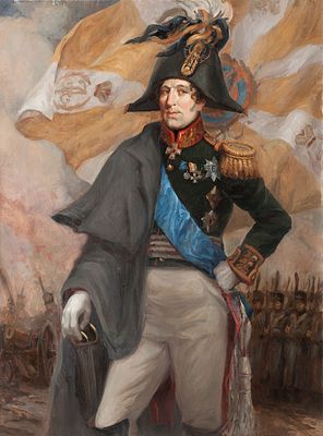 [Большой формат] Крылова Анастасия "Портрет героя войны 1812 г. Генерала А.Н. Милорадовича" 