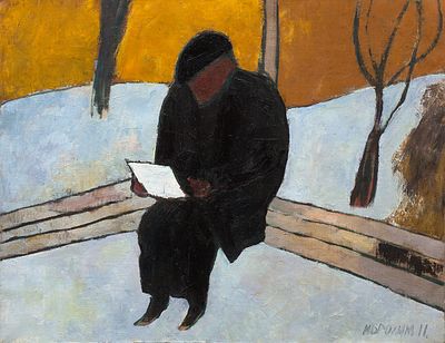 Валиходжаев Ибрагим &laquo;Портрет&raquo; 54x70 см, 2011 г. Холст, масло. Валиходжаев Ибрагим Муталлиевич 