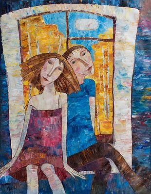 Старик Елена &laquo;Сентябрь&raquo; 90x70 см, 2002 г. Холст, масло. Елена Старик - художник-живописец. 