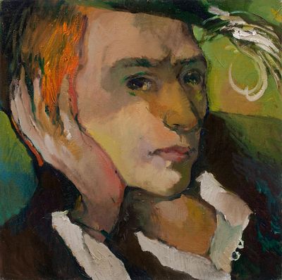 Стеценко Ксения &laquo;Совсем скоро&raquo; 40х40 см, 2006 г. Холст, масло. Ксения Александровна Стеценко 