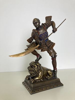 Интерьерная фигура &laquo;Самурай с копьём сасахо-яри&raquo;. Длинные яри, ставшие оружием против конницы 