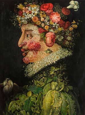 Arcimboldo, Giuseppe. La Primavera. 
Арчимбольдо, Джузеппе. Весна. 1563г. Высокохудожественная 