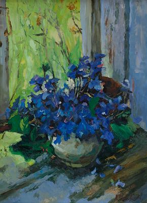 Штылькин Алик. &laquo;Цветы весны&raquo;, 80x60 см, 2009 г. Холст, масло