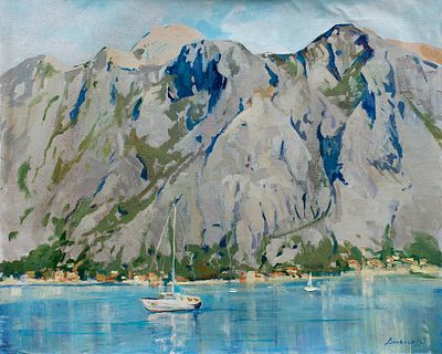 [Большой формат] Ващенко Юрий "Горный мотив", 2013 г., 80х100 см., холст, масло. Юрий 