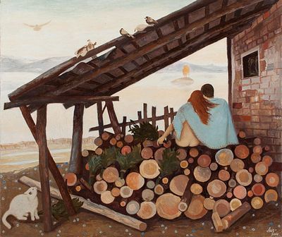 [Очень большой формат] Хохрякова Анастасия, Заслуженный художник Европы, Лауреат Золотой Медали 