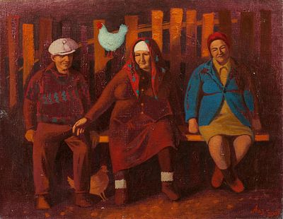 Хохрякова Анастасия, Заслуженный художник Европы, Лауреат Золотой Медали МФКД, "Посиделки" 