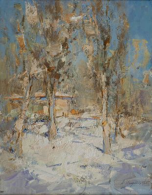 Иноземцев Андрей Викторович "Солнечный день" 2010 г., 55x43 см, холст, масло. Лауреат 