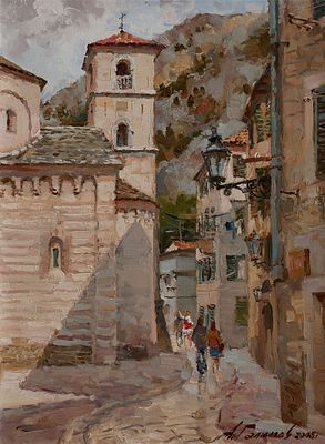 Галимов Азат, Действительный член Петровской Академии наук и искусств, "Старый град в Которе" 