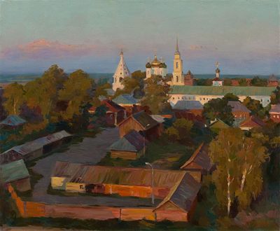Горяная Юлия "Последние лучи. Коломна" 50х60 см, холст, масло. Оформлена в красивую раму.
. Юлия 
