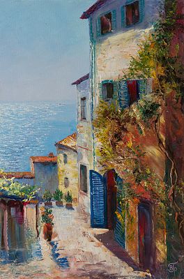 Гриценко Валентина "Сиеста" 2012 г. 60х40 см, холст, масло. Валентина Алексеевна Гриценко 