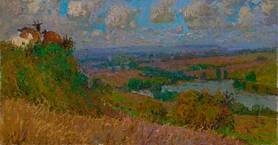 Жаров Дмитрий "Дали" 2008 г. 42х80 см, холст, масло. Родился в 1979 г. в г. Пензе. 
В 1999 г. 