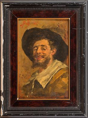 Портрет кабальеро (парный)
Бенито Белли (Benito Belli) 
Испания, вторая половина XIX века 