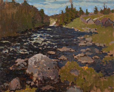 Куракса Василий Васильевич, Член-корреспондент РАХ, Заслуженный художник РФ, &laquo;Сум река. 