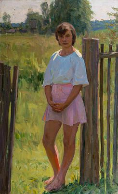 [Большой формат. Соцреализм] Григорьев Сергей Георгиевич (1918-1984), ученик Грабаря И.Э. 