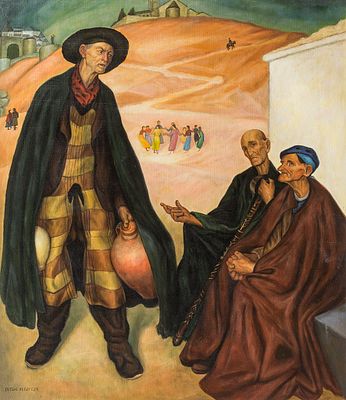 [Большой формат] Rivera, Diego. The Old Ones
Ривера, Диего. Старики, 1912г. Художественный 