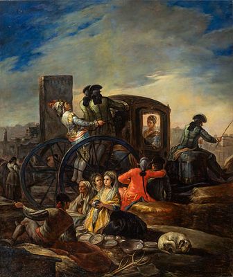 [Большой формат] Копия музейного уровня. Goya y Lucientes, Francisco Jos&eacute; de. The Crockery 