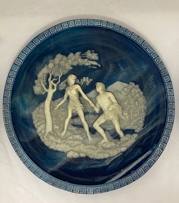 Коллекционная декоративная тарелка-горельеф 7697A “Земля феаков&raquo; из серии "Путешествие Улисса" 