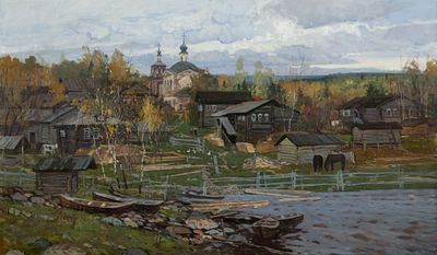 [Большой формат] Копняк Валерий, Заслуженный художник Европы, Лауреат Золотой медали МФКД, &laquo;На 