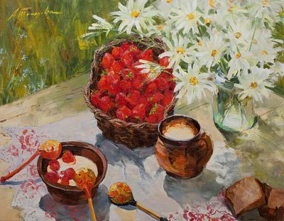 Токарева Александра Феликсовна (1926-2015), 
Лауреат Золотой Медали МФКД, &laquo;Натюрморт с 