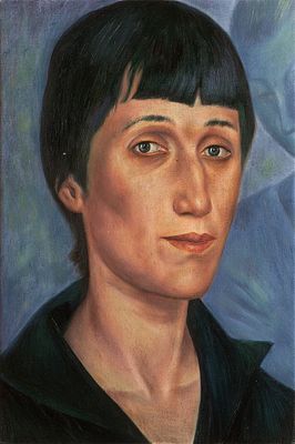 Петров-Водкин, Кузьма. Портрет Анны Ахматовой. 1922, Государственный Русский музей СПб. 