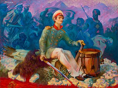 [Большой формат] Птюхин Василий (1948-2021), Лауреат Золотой Медали МФКД, "Валерик", 2016 г. 