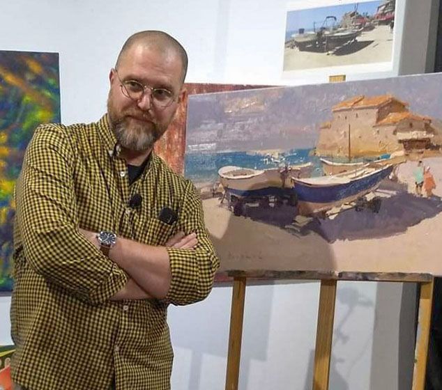 ВОЛКОВ ДАНИИЛ ВИКТОРОВИЧ. Даниил Викторович Волков - потомственный живописец. Родился в 1974 