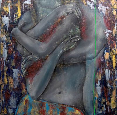 Diego Stella, Ultimo Addio, 2025. Diego Stella, ULTIMO ADDIO, 2025, Tecnica mista su tela 