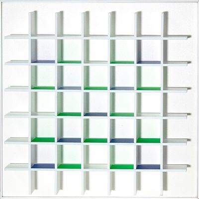 Luis Tomasello, Atmosphere Cromoplastique C, 2012. Luis Tomasello, ATMOSPHERE CROMOPLASTIQUE C 