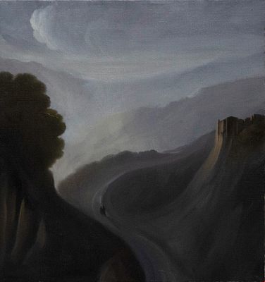 Ubaldo Bartolini, Dopo il temporale, 2004. Ubaldo Bartolini, DOPO IL TEMPORALE, 2004, Olio su 