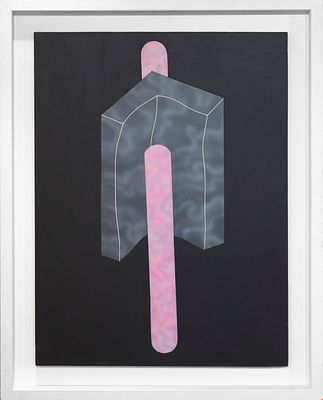 Pino Pinelli, Angolo Morbido, 1972. Pino Pinelli, ANGOLO MORBIDO, 1972, Acrilico e smalto su 