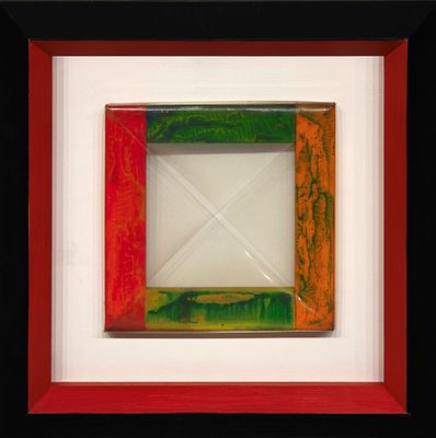 Carla Accardi, Senza titolo, 1978. Carla Accardi, SENZA TITOLO, 1978, Sicofoil su telaio di 