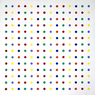 Angelo Dozio, Neutrini, 2008. Angelo Dozio, NEUTRINI, 2008, Acrilico su tela, 150x150 