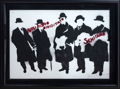 Mario Schifano, Futurismo rivisitato, 1975. Mario Schifano, FUTURISMO RIVISITATO, 1975 