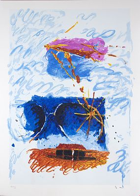 Mario Schifano
Senza Titolo. Mario SchifanoSenza Titolo, anni Novanta, 70x50Serigrafia materica 