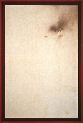 Armando Marrocco 
Senza titolo. Armando Marrocco Senza titolo, 1991Tecnica mista e combustione 