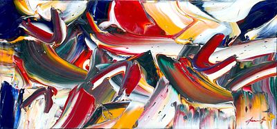 Pierluigi De Lutti 
Tutti i colori. Pierluigi De Lutti Tutti i colori, anni DuemilaOlio su tela 