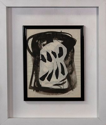 Claudio Cintoli 
Senza titolo. Claudio Cintoli Senza titolo, 1964Tecnica mista su carta 