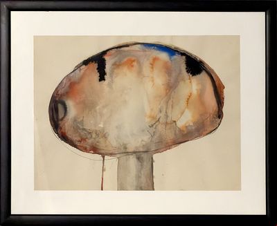 Sadamasa Motonaga 
Senza titolo. Sadamasa Motonaga Senza titolo, 1963Penna ed acquarello su 