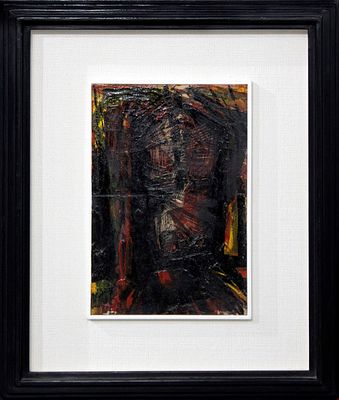 Vinicio Berti 
Senza titolo. Vinicio Berti Senza titolo, 1958Acrilico su tavola 